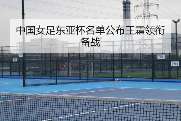 中国女足东亚杯名单公布王霜领衔备战